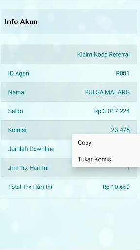 Pulsa Malang 6 تصوير الشاشة