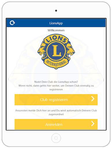 LionsApp screenshot 1