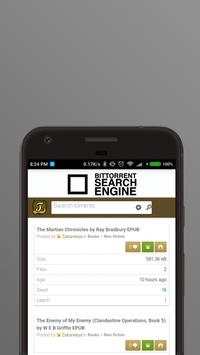 Bittorrent Search Engine screenshot 3
