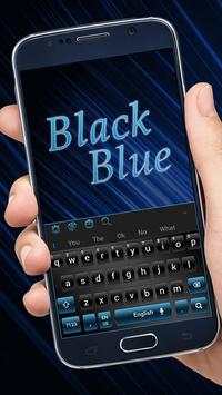 Black Blue Keyboard screenshot 1