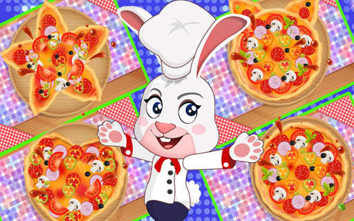 Mr. Bunn - Pizza Cooking restaurant kitchen game screenshot 1