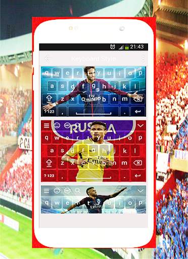 keyboard of neymar 2018 screenshot 2