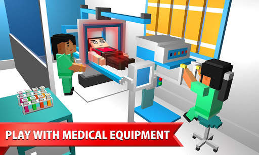 Hospital Craft: Building Doctor Simulator Games 3D screenshot 4
