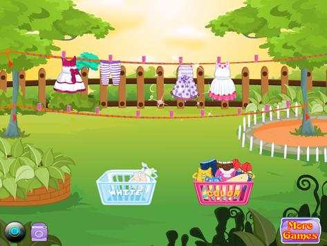 Home Laundry Girls Games screenshot 5