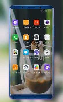 Launcher theme for milktea wallpaper screenshot 2