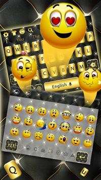 Luxury Gold Keyboard Theme screenshot 3