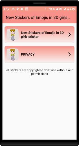 Best Beautifull girl Sticker For Whatsapp screenshot 1