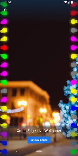 Xmas Edge Live Wallpaper (Edge Lighting S20, S21) screenshot 6