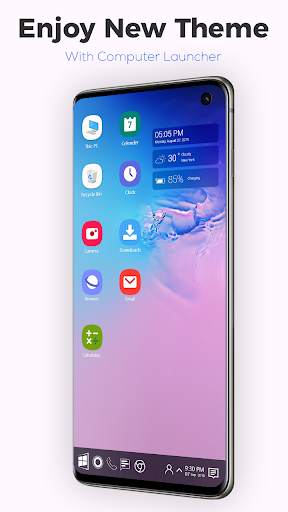 S10 Plus theme for Launcher 1 تصوير الشاشة
