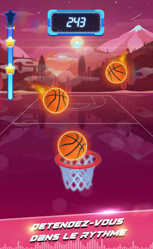 Beat Dunk - Basketball gratuit avec musique pop screenshot 2
