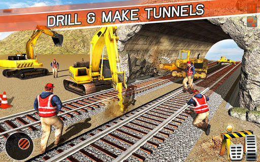 Heavy Machines Train Track Construction Simulator screenshot 13