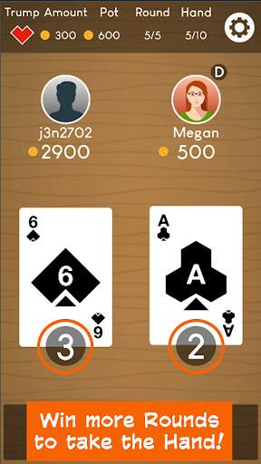 BAM! A free trick-taking card game for players screenshot 4