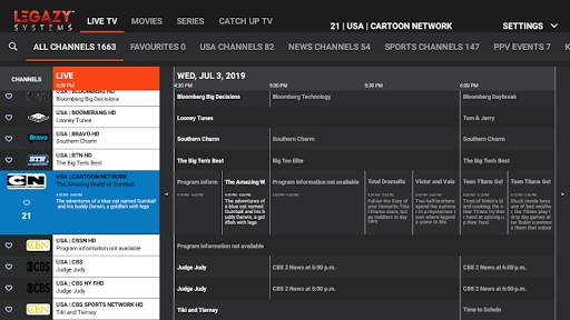 LEGAZY IPTV PLAYER screenshot 2