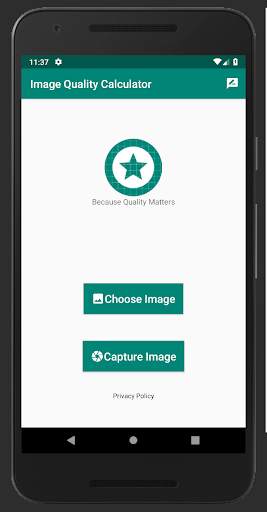 Image Quality Calculator screenshot 1