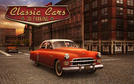 Classic Cars 3D Parking screenshot 1