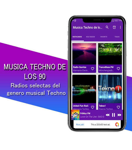 Music Techno delos 90 - Free Techno Music screenshot 3