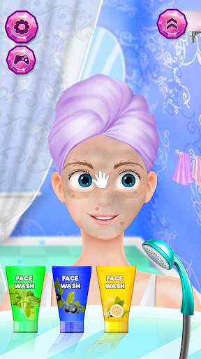 Braided Hair Salon Girl Game screenshot 2