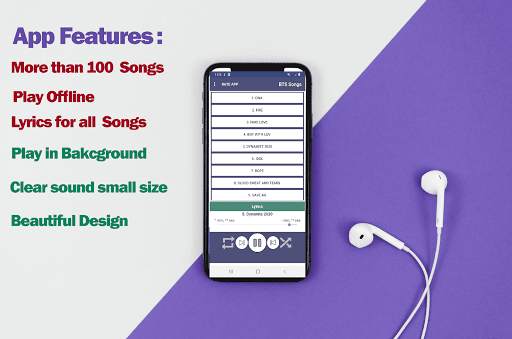BTS Songs Offline Kpop   Lyrics screenshot 3