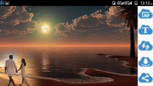 Amazing Night Photo Frame screenshot 2