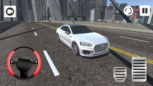 Audi RS5 Driving Simulator स्क्रीनशॉट 4