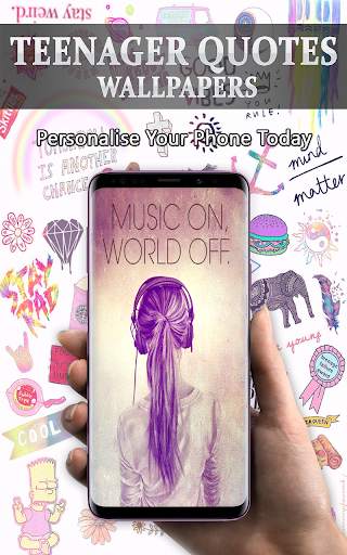 Teenager Quotes Wallpapers screenshot 1