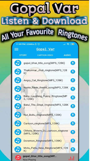 Gopal Var - All Story, Videos & Cartoon Ringtone screenshot 11