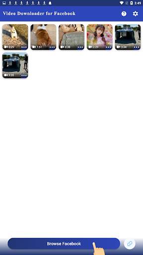 Video Downloader for Facebook screenshot 1