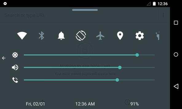 Quick Control Panel screenshot 2