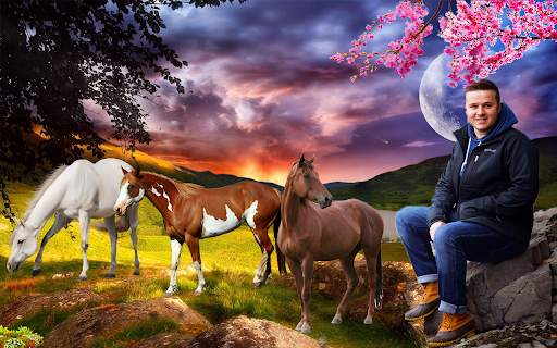 Horse Photo Editor - CB Photo Frames Banane Wala screenshot 3