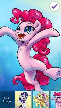 Pony Sketch PIN Screen Lock screenshot 3