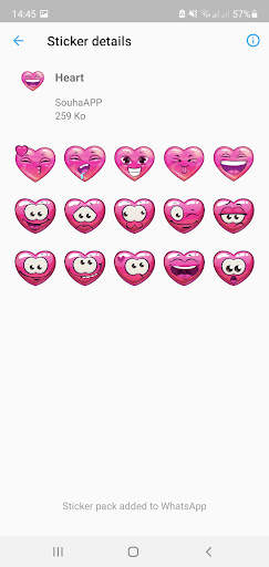 Animated Amoor Stickers GIF love for WhatsAPP screenshot 4