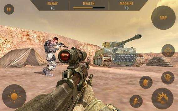 Sniper Fire Legend: Desert Battleground screenshot 5