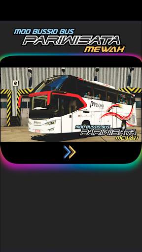 Mod Bussid Bus Pariwisata screenshot 2