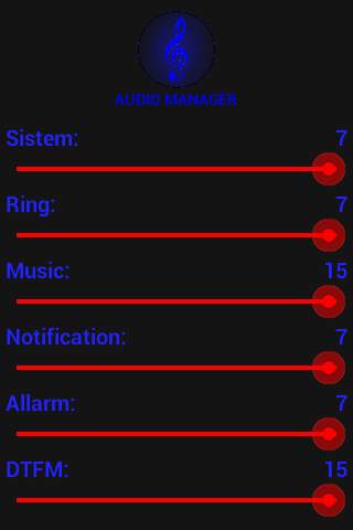 Audio Manager screenshot 3