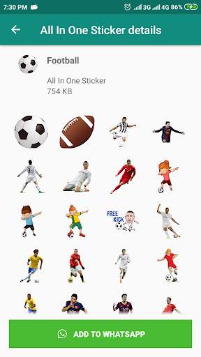 All in One Stickers -Greeting Sticker For WhatsApp screenshot 4