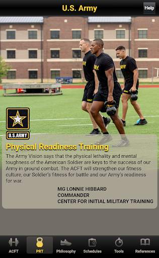 Army PRT screenshot 1