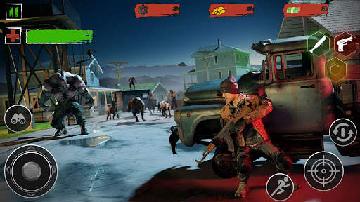 Zombie Survival Attack- Zombie Shooting Games 2021 screenshot 1