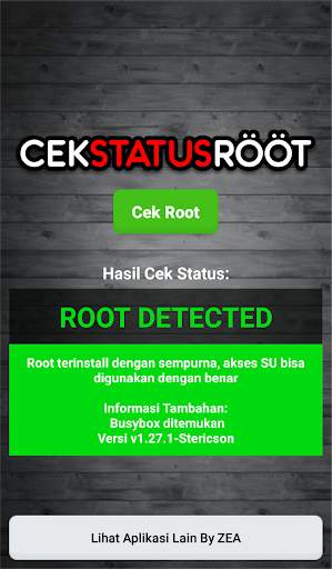 Cek Status Root screenshot 2