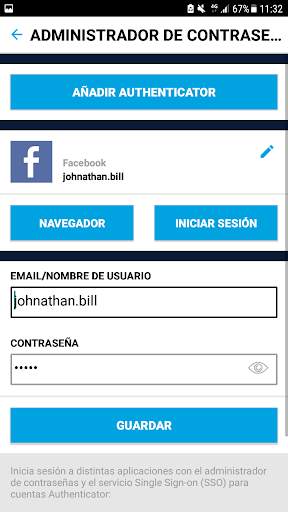 SAASPASS Autenticador Administ screenshot 7