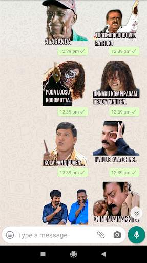 Fun Tamil Sticker for WhatsApp screenshot 5