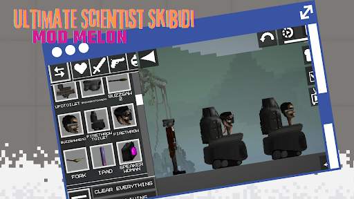 Scientist Skibidi Mod Melon screenshot 2