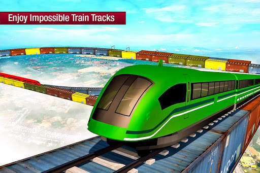 Impossible Train Tracks Simulation: Driving Train screenshot 1