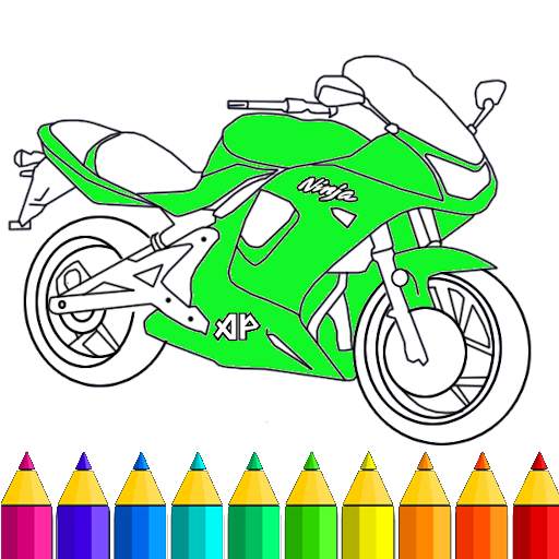 Coloring Ninja Motorcycle 1.0.1
