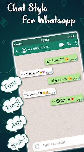 Cool Text Styler & Stylish Fonts for Whatsapp 2021 screenshot 1