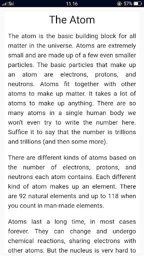 Chemistry and math quiz скриншот 4