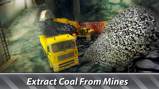 Mining Machines Simulator - drive trucks, get coal screenshot 6