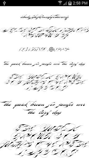 Love Fonts Message Maker screenshot 3