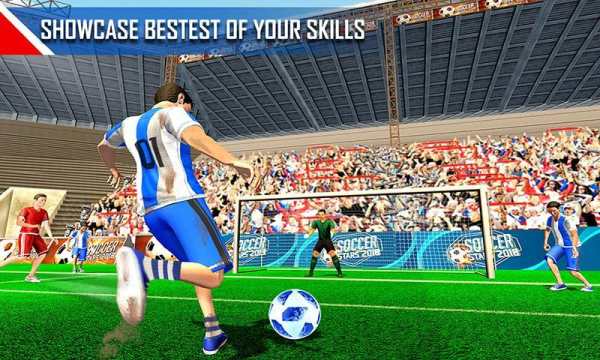 Real Football WC 2018 Dream League Soccer Stars screenshot 4