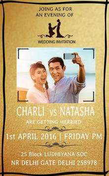wedding invitation card maker скриншот 3