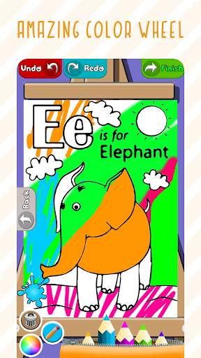 Coloring Games for Kids – Learn letters screenshot 7